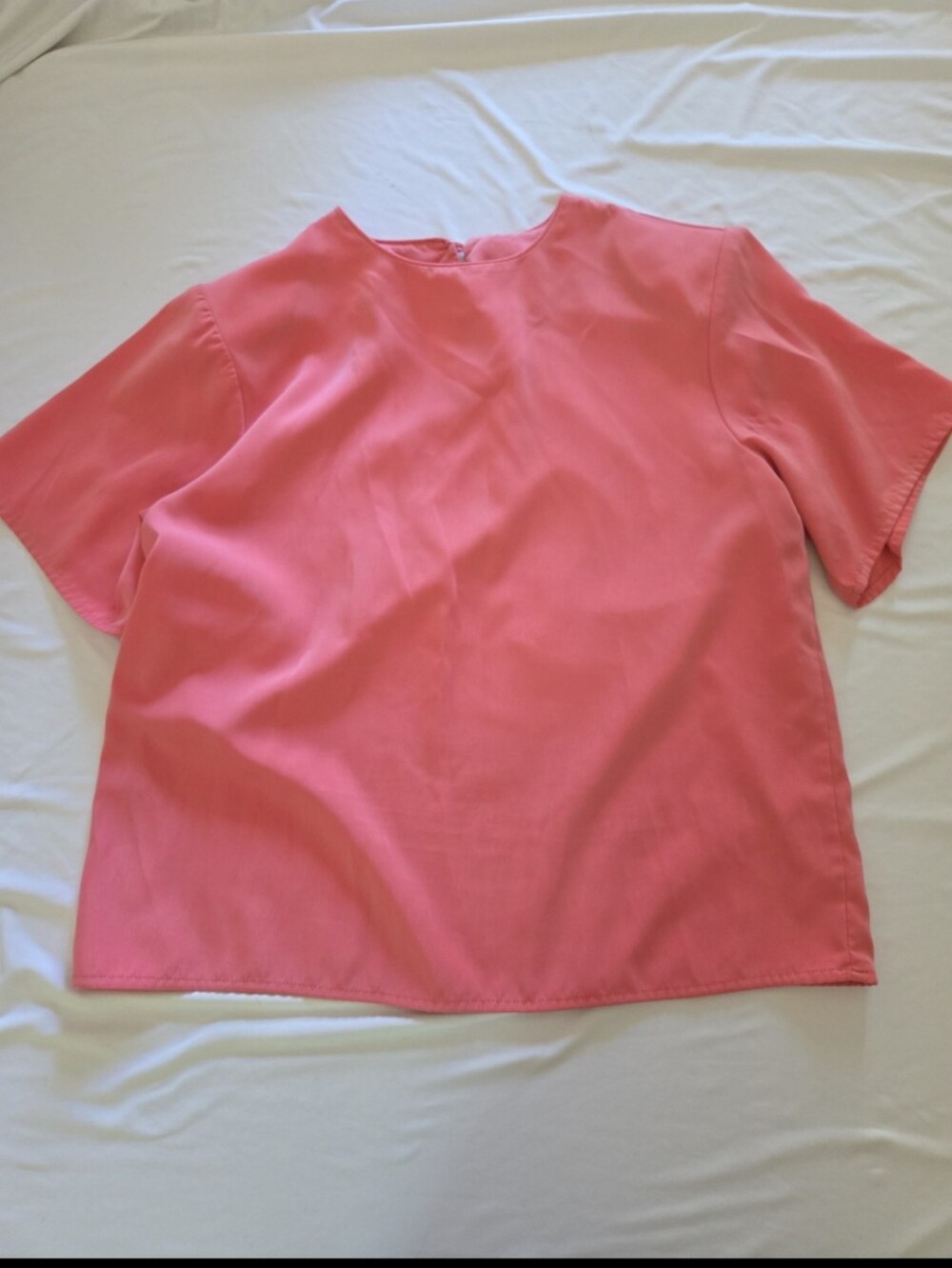 Jack mulqueen Women's large peach blouse #AR1